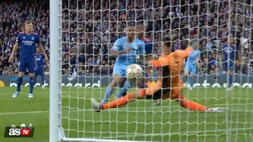 El gol de Gabriel Jesús que dejó a la defensa del Real madrid en jaque