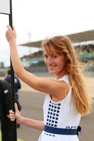 Las chicas más explosivas del Gran Premio de Silverstone