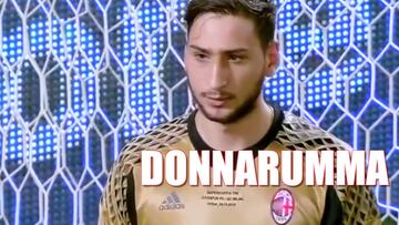 La portería blanca puede tener sabor italiano: Donnarumma