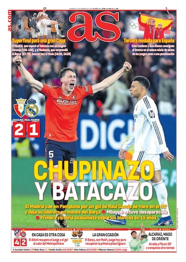 Las portadas de AS de febrero