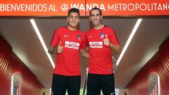 El primer entrenamiento del Atleti en el Wanda Metropolitano