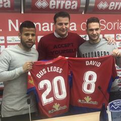 Ledes y Rodríguez ya presumen de numantinismo