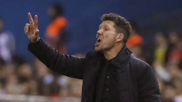 Simeone se enfadó porque Iglesias Villanueva sólo descontó tres minutos.