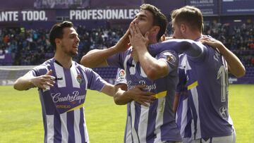 18/03/18 PARTIDO SEGUNDA DIVISION VALLADOLID - ALMERIA , GOL 1-2 MATA ALEGRIA