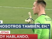 El roce entre Ter Stegen y un recogepelotas: "No es tu trabajo"