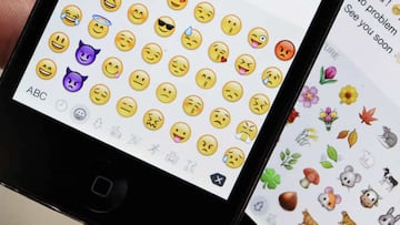 The new emojis set for our smartphones: 'heart hands', 'troll', 'biting lip'...