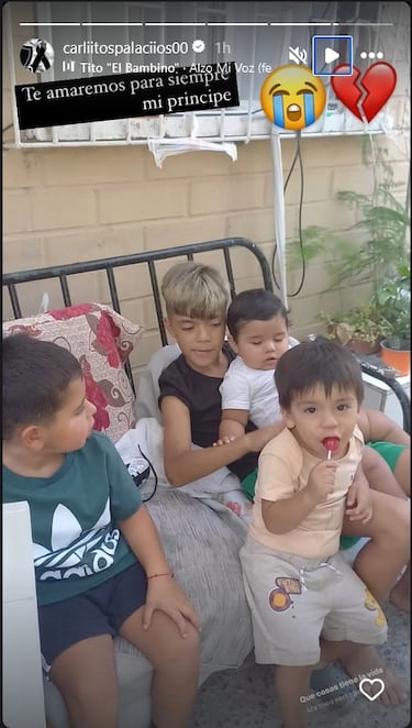 Palacios se despidió de su sobrino fallecido con este mensaje