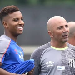 Sampaoli se lía con Rodrygo