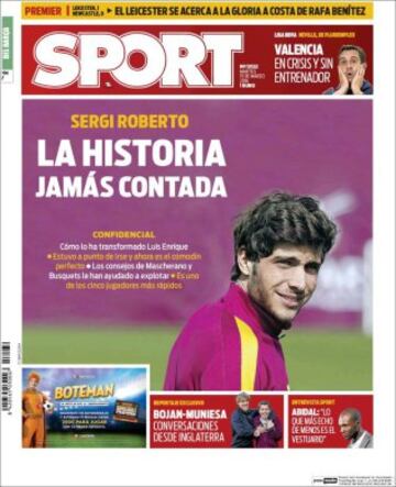 Portadas de la prensa mundial