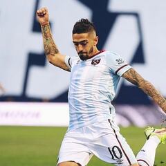 Casco y Rojas se entrenaron con normalidad