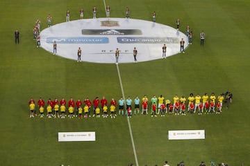 Las mejores imágenes del amistoso España vs Colombia