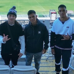 De la música a ser el 'amuleto' de Colo Colo: "Lo hago con el amor de un hincha"