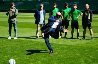 “La ONCE y el Racing vivimos de la ilusión de los demás”