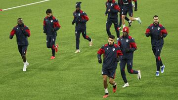 Entrenamiento del Estrella Roja