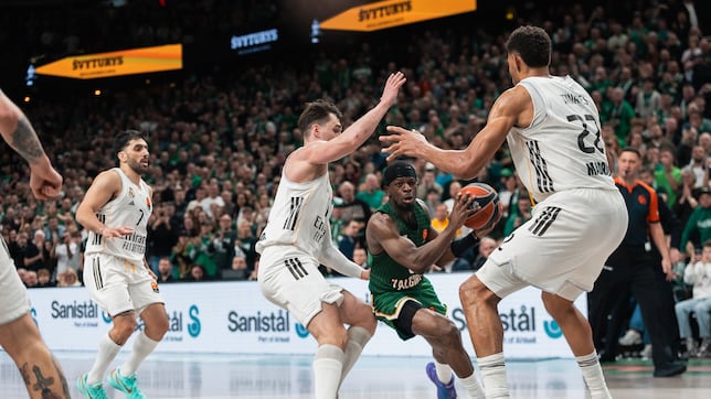 Un piscinazo de Francisco condena al Madrid a 3″ del final