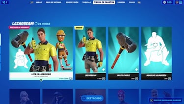 Fortnite: skin LazarBeam ya disponible; precio y contenidos
