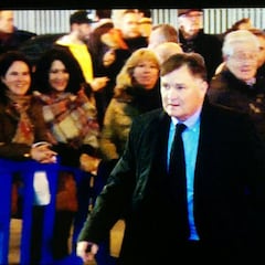 Camacho se reunió ayer con Aubameyang y hoy irá al partido