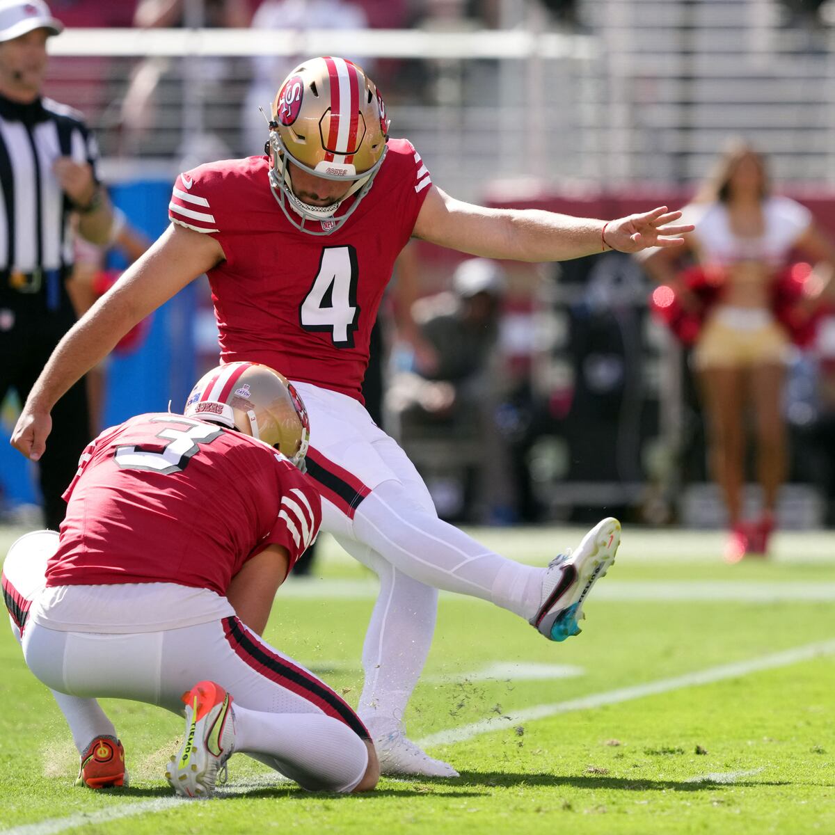 49ers fan's viral reaction to Jake Moody's missed field goal - AS USA
