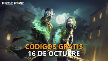 Free Fire | Códigos de hoy 16 de octubre de 2022; recompensas gratis