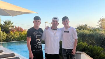 Hijo de Gary Medel deja la UC y se prueba en Colo Colo