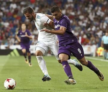 Giovanni Simeone y Nacho.