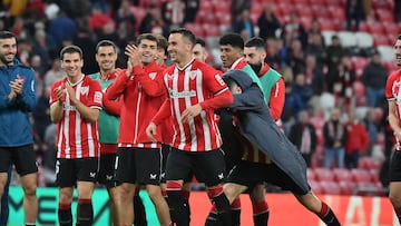 19/02/24 PARTIDO PRIMERA DIVISION 
ATHLETIC BILBAO - GIRONA 
FIN DE PARTIDO ALEJANDRO BERENGUER ALEGRIA