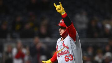 St. Louis Cardinals catcher and first baseman Yohel Pozo’s journey to the big leagues has been shaped by perseverance and support from his family.