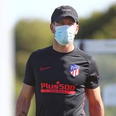 El Atlético pasa pruebas PCR y no se entrenará hasta saber los resultados