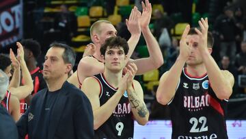 15/01/25 BALONCESTO COPA EUROPEA DE LA FIBA BILBAO BASKET - DINAMO SASSARI