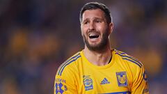  Andre-Pierre Gignac of Tigres during the game Tigres UANL vs FC Juarez, corresponding to Round 07 of the Torneo Clausura 2023 of the Liga BBVA MX, at Universitario Stadium, on February 14, 2023.

<br><br>

Andre-Pierre Gignac de Tigres durante el partido Tigres UANL vs FC Juarez, Correspondiente a la Jornada 07 del Torneo Clausura 2023 de la Liga BBVA MX, en el Estadio Universitario, el 14 de Febrero de 2023.