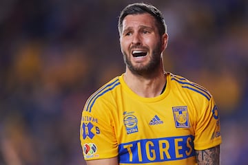  Andre-Pierre Gignac of Tigres during the game Tigres UANL vs FC Juarez, corresponding to Round 07 of the Torneo Clausura 2023 of the Liga BBVA MX, at Universitario Stadium, on February 14, 2023.

<br><br>

Andre-Pierre Gignac de Tigres durante el partido Tigres UANL vs FC Juarez, Correspondiente a la Jornada 07 del Torneo Clausura 2023 de la Liga BBVA MX, en el Estadio Universitario, el 14 de Febrero de 2023.