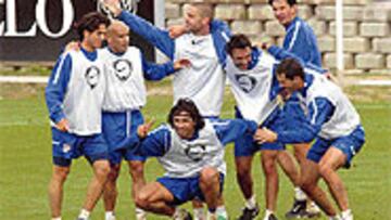 <b>CONFIANZA</b>. La plantilla atlética ha expresado a la directiva su confianza para arreglar las deudas.