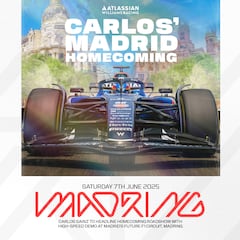 Sainz prende la mecha de Madring