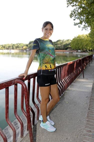 Azucena D¨ªaz, campeona en asfalto mira a Berl¨ªn