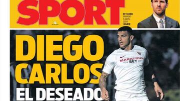 Portada del diario Sport del 11 de abril de 2020.