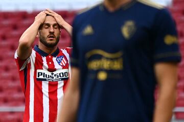 Koke se lamenta.