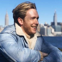 Pablo Rivero (Cuéntame) presume de su cambio de 'look' más 'vikingo'