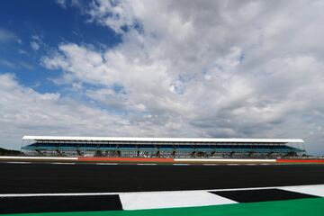 Piano de la pista de Silverstone.