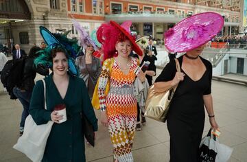Los looks m¨¢s extravagantes en la vuelta de Ascot