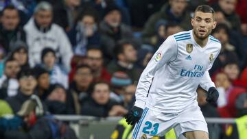 Kovacic, en un partido con la camiseta del Real Madrid.