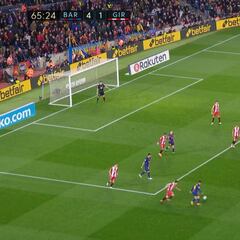 Coutinho se estrena en Liga con un misil desde fuera del área