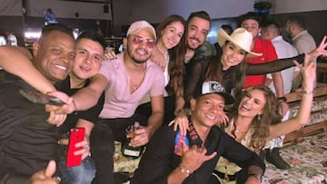 Yeison Jim&eacute;nez celebr&oacute; su cumplea&ntilde;os por todo lo alto