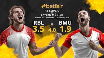 RB Leipzig vs. FC Bayern Múnich: horario, TV, estadísticas, clasificación y pronósticos