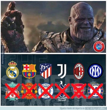 Los mejores memes de la Superliga