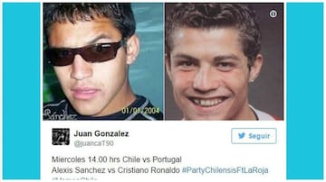 Los memes del triunfo de Chile ante Portugal de Cristiano