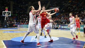 Darío Brizuela, durante un partido contra Turquía.