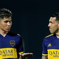 Campuzano, el colombiano fijo en el 11 de Boca ante Medellín