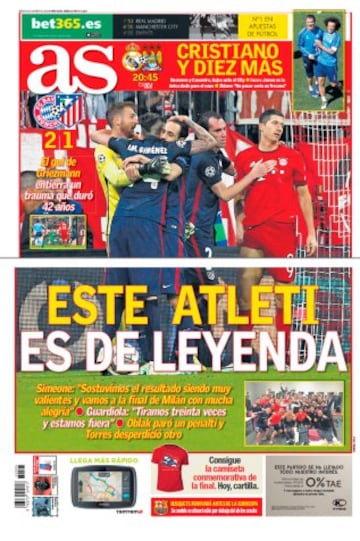 Las portadas de AS de mayo