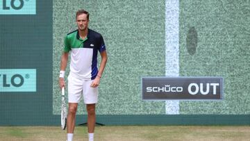 Daniil Medvedev, durante un torneo en la presente temporada.