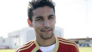 <b>DEBUT.</b> Jesús Navas ha sido llamado por primera vez por la Selección.